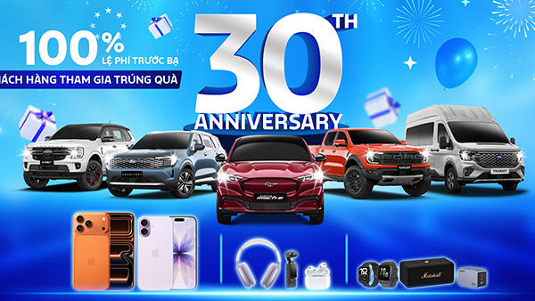 Đại Tiệc Sinh Nhật Mừng Ford 30 Năm – Hành Trình Gắn Bó, Bứt Phá Tương Lai 10 Đại Tiệc Sinh Nhật Mừng Ford 30 Năm